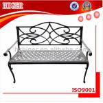 double bench chair,park chair,aluminum die casting HG-296