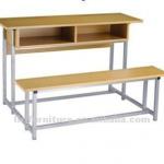 double high school desk and chair LRK-1101