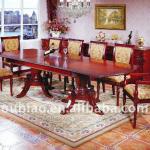 double pedestals dining room sets T615A  H2000