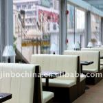 double seat hotel sofa in ivory color JB-FF061