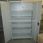 Double swing doors steel drugs cupboard with toxic box inside,disassembled steel storage cabinet TW-256