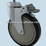 durable heavy duty 6 inches swivel hospital caster and wheel 40# light duty caster wheel