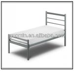 Durable wrought iron single bed designs S-1