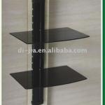 DVD glass shelves modern audio rack 0123T