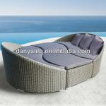 DYSF-D4602,Wicker Garden Patio Sofa Set,Rattan Outdoor Restaurant Sofa Chair with Tea/ Coffee Table,4 Seats Swimming Pool Sofa DYSF-D4602