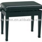 Ebony/red Piano Stool/bench AC-0006 AC-0006