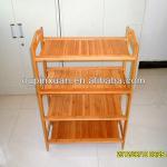 Eco-friendly 4 tire bamboo shelf BAMOO Bshelf