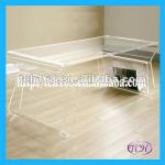 Elegant clear acrylic coffee table J004