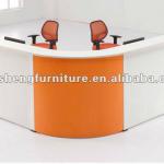 Elegant design office furniture curved reception desk TG010