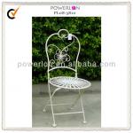 Elegant Round White Child Metal Banquet Chair PL08-5810 metal child chair