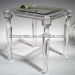 Elegant Transparent Acrylic Dining Table/Organic Dining Table TABLE-005