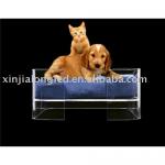 elliptical square acrylic dog cat kennel/bed z53110