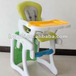 EN14988 Approved Plastic Baby High Chair HB-GY-01 plastic baby high chair