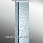 EQ819 Crystal Glass Decorative Table Leg Silver Glass Table Leg EQ819