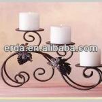 Europe style classic iron candle holder/ candlesticks/ art candleseat/ candleholder ERDA-CH20747