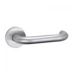 European,South America and Australia ,USA stainless steel lever door handle on rosette GF0112-SS