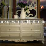 European style white bedroom cabinets with 6 draws TH01# TH01#