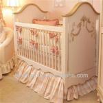 European Styled and American Styled Luxury Solid Wooden Baby Crib--BG700002 BG700002