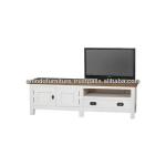 EV Series Low TV Stand with Doors Left Side EV-08