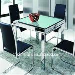 Extendable Tempered Glass Dining Table (Z-235) Z-235