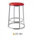 Factory Red PU metal Stackable Bar Stool ZT-191 ZT-191