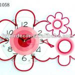 Fantasy flower shape wall clock WCO1058