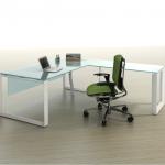 fashion modern glass executive office desk(DIA-series) DIA-MGR03-2410