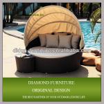 Fashion outdoor rattan lounge bed DD219