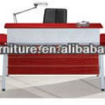 fashion simple wooden elegant pannel reception desk 9RE-V02 .