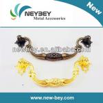 Fashion Zinc Alloy Golden Handles For Wooden Box BD101 BD101