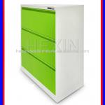 Fashionable 3-drawers horizontal file cabinet customized HX-L-3A