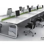 fashionable 8 seat office workstation,office work station,#JO-5003-8 JO-5003-8