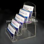 Fashionable Customized Excellent Clear Acrylic Bookshelf ZL-139