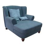 Fashionable Microfiber Sofa Bed in King Size F-1239