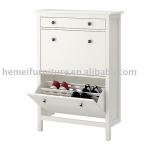 Fashionable New desigh service for high class sliding door shoe cabinet hm012-2