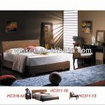 Fashionable rattan beds modern design HC311-16