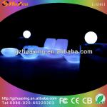 Fashional plastic illuminated rgb waterproof led hotel sofas L-S3011 L-S3011