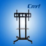 fashionalble tempered glass tv trolley stand TT-001