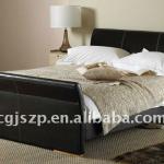 Faux Sleigh Leather Bed frame SLB156 SLB156