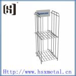 floor metal wire magazine rack HSX-1901 HSX-1901