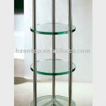 Floor shelf,zinc alloy / stainless steel material (KD packing) EB-057