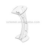 floor standing clear acrylic lectern TM-6621