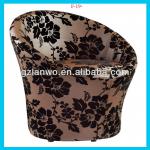 flower fabric leisure chair home furniture F-19 F-19