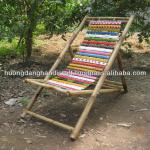 Foldable bamboo garden chair, garden furniture, Vietnamese bamboo chair BFC 003B