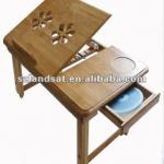 foldable bamboo laptop table BCT02 SLS-BCT02