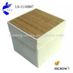 Foldable Bamboo Storage Stool LS-1110B07