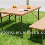 foldable beer table set TYT-R-T020