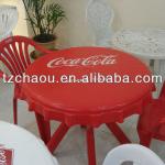 foldable round plastic table 345