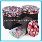 foldable storage stool box ZH-2001