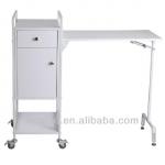 Folded Painted finish Nail technician tables used nail salon equipment F-5702 F-5702